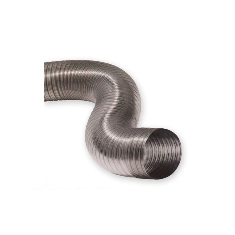 Tubo flessibile in ALLUMINIO, diametro mm. 160