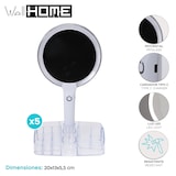 thumbnail of WellHome - Specchio per trucco con LED trasparente 20x13x5,5cm