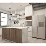 thumbnail of ITV Machine A Glacons Encastrable - Refroidissement A Air - Glacons Pleins 22G - 596X578X455 - Prod.:13Kg/24H - Stockage 8Kg - 220V-50Hz KITCHEN-ICE