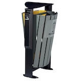 thumbnail of ROSSIGNOL Corbeille de tri 2x60L emballage - autres déchets + cendrier 3L ARKEA BRIK