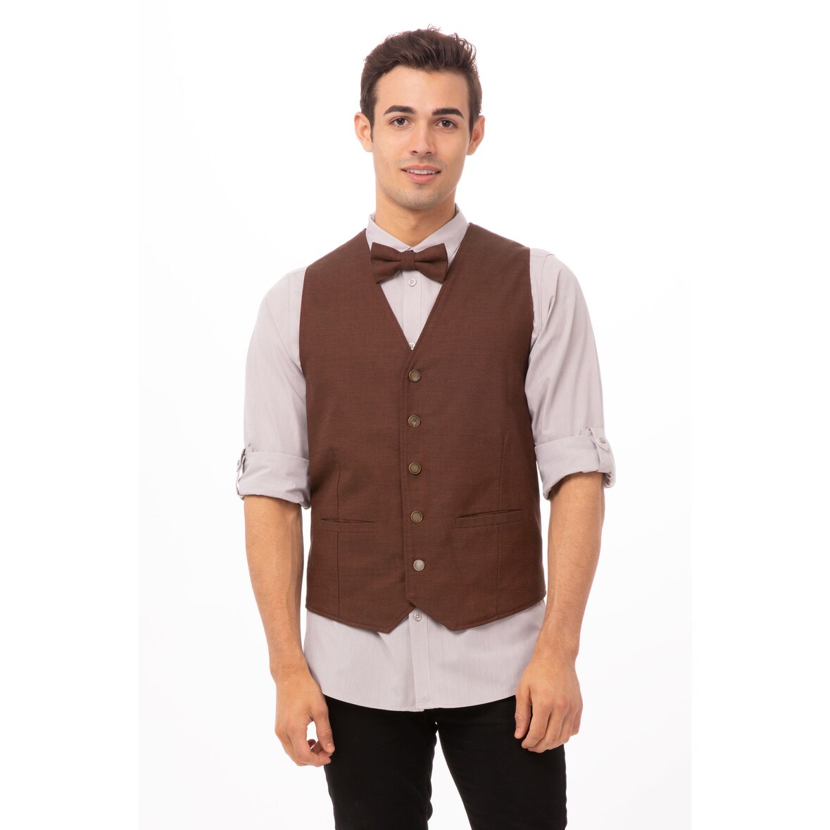 Chef Works® FAIRFAX Herrenweste URBAN Collection Artikel VNN01 Rost Größe 2XL