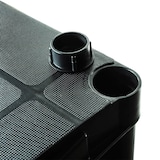 thumbnail of Marbueno Estanteria 4 Baldas Plastico Negro 61x31x131 cm Jardin 10537