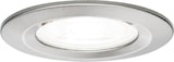 thumbnail of Paulmann LED Einbauleuchte Nova Basisset starr IP44 rund 78mmGU10 3x6,5W 3x470lm 230V4000K Eisen gebürstet 92979