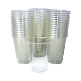 thumbnail of Transparente Becher aus PLA, kompostierbar - Kapazität: 200 ml - 7 oz.  50 Stück