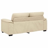 thumbnail of vidaXL 2-Sitzer-Sofa Creme 180x81x84 cm Stoff