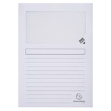thumbnail of Exacompta - Réf. 50100E - Carton de 400 chemises à fenêtre Forever® 120 g/m²- dim 22 x 31 cm pour A4 - 10 couleurs