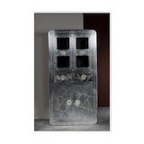 thumbnail of SIT Möbel Vitrinekast aluminium | L 90 x B 40 x H 187 cm | zilver | 01704-21 | Serie AIRMAN