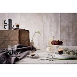 thumbnail of Taza Capuchino con Plato de Acero Inoxidable Cl 16.5 Pcs 2 Vidrio Térmico H 7.3 Ø Cm 8.2 Luigi