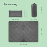 thumbnail of Reise Bettenset 2-tlg. Anthrazit