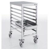 thumbnail of ERATOS Echelle Basse Gastro Gn 2/1 Aisi-304 18/10 -7 Niveaux - 650X740X860 - Livree Demontee CGBD-21