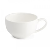 thumbnail of Lot de 6 tasses rondes basses 228 ml, en porcelaine blanche