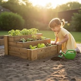 thumbnail of HORTALIA Caixa de cultivo Box Stairs 80 em madeira tratada para exterior -  80x80x40 cm