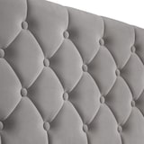 thumbnail of tectake Gestoffeerd bed met LED-strips & opbergruimte - donkergrijs, 140 x 200 cm - 405975