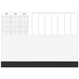 thumbnail of Abreiß-Schreibtischunterlage mit 3 Jahresübersicht u. Kunststoffschutzleiste