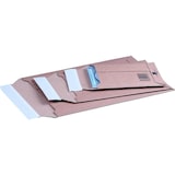 thumbnail of 100 Versandtaschen aus Wellpappe, 303 x 414 x 52 mm, DIN B4+ braun