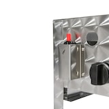 thumbnail of Gasbräter Gasgrill Gestell 10 kW Edelstahl 3 flammig Gasschlauch B01+G03+G04