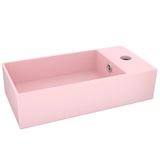 thumbnail of vidaXL Badezimmer-Waschbecken mit Überlauf Keramik Matt Rosa