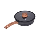 thumbnail of GRÄWE Bratpfanne 28 cm HOHER Rand mit Glasdeckel, Serie Alu-Line