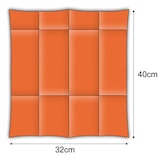 thumbnail of Airlaid 50 Besteckservietten Bestecktaschen orange 32x40cm, Stoffähnlich, hochwertige Einwegserviette