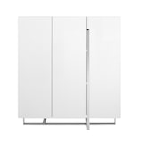 thumbnail of Angel Cerdá  Aparador com estrutura em MDF lacado a branco brilhante com pernas  3053C