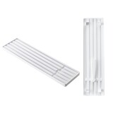 thumbnail of Yamazaki Abtropfgestell Abtropfkorb Abtropfständer Geschirr Metall Abtropfschale weiß schmal 57x18x16cm