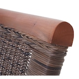 thumbnail of 2er-Set Esszimmerstuhl Savona, Stuhl Küchenstuhl, Rattan ~ ohne Sitzkissen