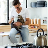 thumbnail of Relaxdays Kaffee Organizer, 6 Fächer, Bambus, HBT: 29,5 x 34,5 x 17 cm, Kaffeestation Milch, Zucker, Kaffeebecher, natur