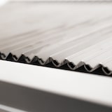 thumbnail of Romux® Barbecue Industriale a Gas con Pietra Lavica 70 cm da Banco con Alta Potenza Termica 2900 W e Griglia Regolabile su 3 Altezze | Butano