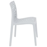 thumbnail of METRO PROFESSIONAL Sedia impilabile da esterno Maurage, plastica, 52 x 51 x 81 cm, bianco