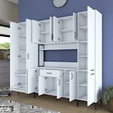 thumbnail of Gabinete multiusos JE132 3053 Blanco 220x198.6x40 cm