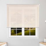 thumbnail of WellHome - Lichtdurchlässiges Polyester-Rollo 180 x 110 cm (Breite x Höhe) Leinenfarbe