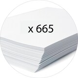 thumbnail of Exacompta 53310E 10x Ordner Standard wolkenmarmoriert, mit 2 Ringen, 70mm Rücken, für Format DIN A4 quer - Grau - Rücken grau