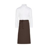 thumbnail of ROME - Recycled Bistro Apron with Pocket: One Size / Brown