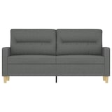 thumbnail of vidaXL 2-Sitzer-Sofa Dunkelgrau 140 cm Stoff