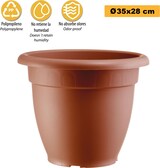 thumbnail of ArtPlast - Glockenförmiger Blumentopf 12,9L Ø35x28 cm in Farbe Terrakotta - CAMPANA-Kollektion