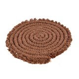 thumbnail of Bazar Bizar Onderzetter van katoen 12x12 cm donker walnoot