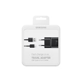 thumbnail of Samsung Netz-Schnell-Ladegerät USB-C schwarz EP-TA20EBECGWW