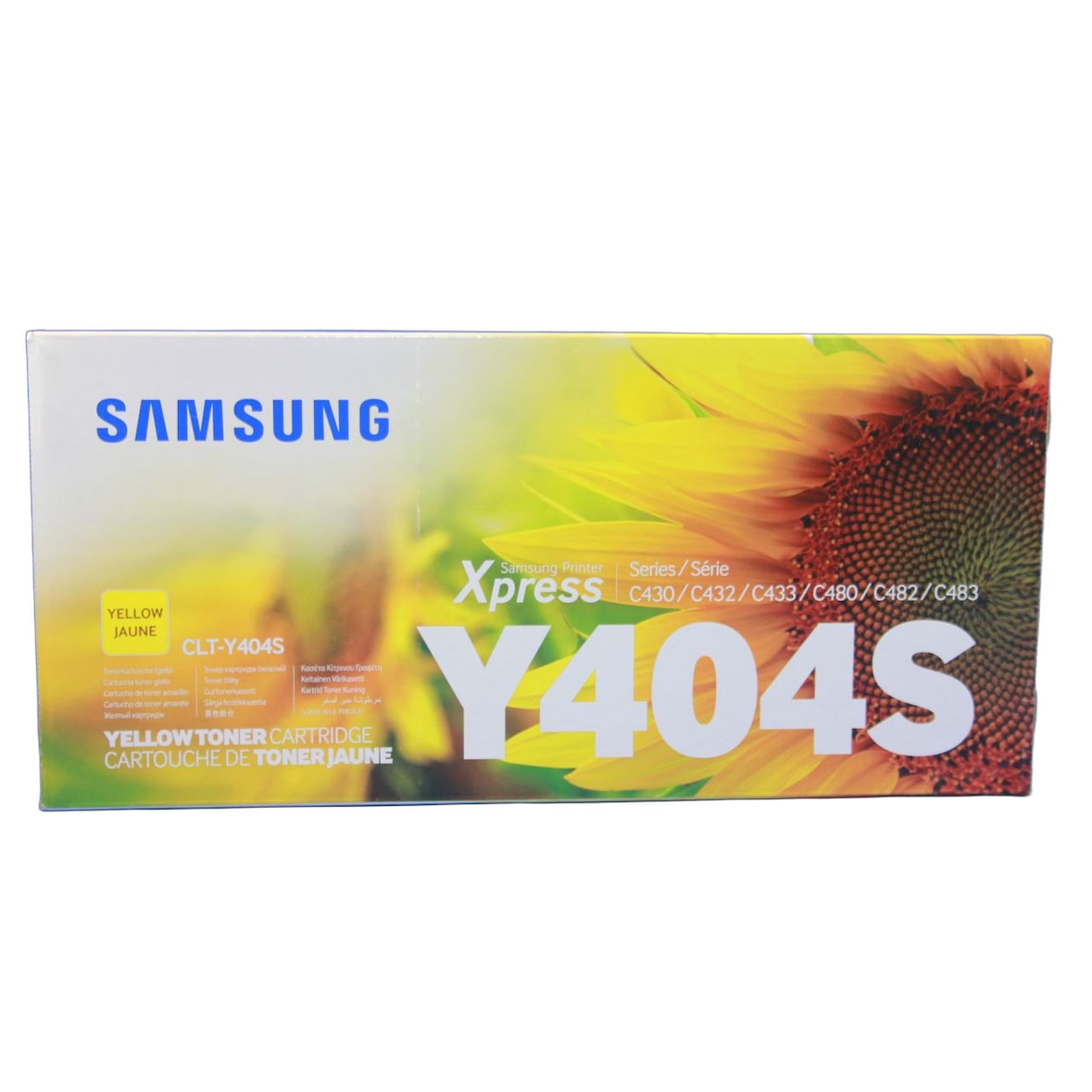 Samsung CLT-Y404S cartucho de tóner 1 pieza(s) Original Amarillo