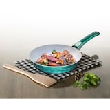 thumbnail of Genius Cerafit Fusion-Pfannen, Set 7-tlg., smaragdgrün, backofenfest