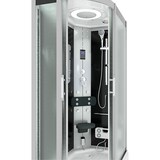 thumbnail of Dampfdusche Sauna Dusche Duschkabine D60-73M2L 120x80 cm ohne 2K Scheiben Versiegelung
