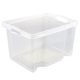 thumbnail of Keeeper - Set di 2 scatole da stoccaggio in polipropilene con manici 13,5L Trasparente 52x43x28 cm - Collezione Franz