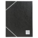 thumbnail of Exacompta 18516H 25x Archivbox Cartobox, flach geliefert, Rücken 25mm aus Colorspan-Karton, mit 3 Klappen und Gummizug, 25x33cm für DIN A4 - Schwarz