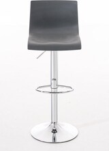 thumbnail of CHEFGASTRO Barhocker MAUI Chrom HxBxT 84x39x36cm Kunststoff Grau Barstuhl