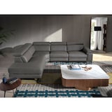 thumbnail of Angel Cerdá  Grijze leren hoekbank gestoffeerd in grijs leer 6112C