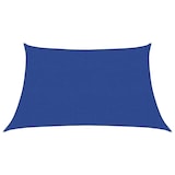 thumbnail of Toldo de vela HDPE azul 160 g/m² 3/4x2 m