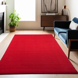 thumbnail of CarpetSale24 Teppich Wohnzimmer Einfarbig Rot 160x230 cm - Waschbar Rutschfest Kurzflor Extra Weich für Wohnzimmer Schlafzimmer Jugendzimmer