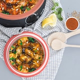 thumbnail of H.Koenig Elektrische Tajine TAJ3 / 3 L / Schmortopf / Terrakotta / Einstellbare Temperatur / Kontrollleuchte / 600 W