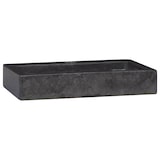 thumbnail of vidaXL Wandwaschbecken Schwarz 38x24x6,5 cm Marmor