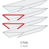 thumbnail of Papierhandtuch C-Falzung, 2-lagig, 20 x 144 Stück