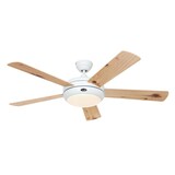 thumbnail of Deckenventilator Titanium Weiß 132 Buche / Kiefer 132